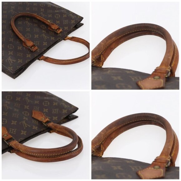 LOUIS VUITTON Monogram Sac Plat Hand Bag M51140 LV Auth bs30140 - Picture 16 of 16